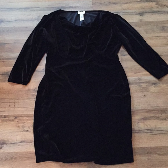 Liz Claiborne cold shoulder dress - Picture 1 of 3